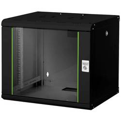 Digitus DN-19 09-U-SW 19 nástěnná rozváděcí skříň (š x v x h) 600 x 509 x 450 mm 9 U černá (RAL 9005)