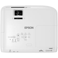 Epson projektor EB-X49 3LCD 3600 ANSI-Lumen 1024 x 768 XGA 2 VGA vstupy, automatická korekce lichoběžníkového zkreslení, integrovaný reproduktor, s dálkovým