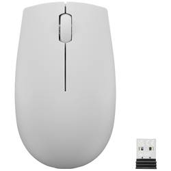 Lenovo 300 Wireless Compact optická drátová myš, bezdrátový, 3 tlačítko, 1000 dpi, šedá