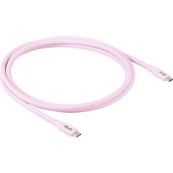 club3D Kabel USB-C USB-C ® zástrčka 2.00 m růžová CAC-3002