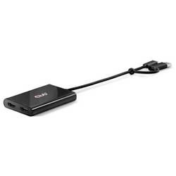club3D USB-C® adaptér [1x USB-A konektor, USB-C® zástrčka - 1x HDMI zástrčka, zástrčka DisplayPort] CSV-1475 0.18 m
