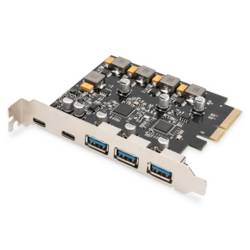 Digitus DS-30222 5 portů karta PCI-Express PCIe