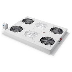 Digitus DN-19 FAN-4-SRV 19 palec 4 x větrák pro datové skříně 1 U šedá