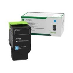 Lexmark vratný toner CS421 CS521 CS622 CX421 CX522 CX622 CX625 78C20C0 originál azurová 1400 Seiten