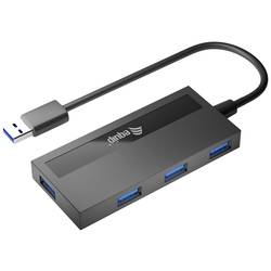 Equip 128956 USB Hub 4 porty USB-A USB 3.0 5 GBit/s černá 128956