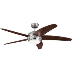 Westinghouse Bendan stropní ventilátor, 60 W, (Ø x v) 132 cm x 360 mm, hliník (kartáčovaný), 7255740