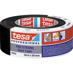 tesa Duct Tape Pro-Strong 66462-00002-00 instalatérská izolační páska černá (d x š) 50 m x 50 mm 1 ks