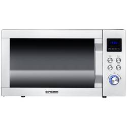 Severin MW 7777 mikrovlnná trouba nerezová ocel, černá (matná) 900 W funkce grilování