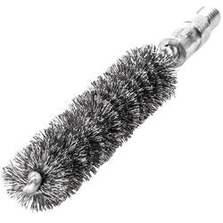 Lessmann Ohýbkový kartáč L., D.12mm, ocelový drát z VA, vlnitý, plast L.80mm 500512 1 ks
