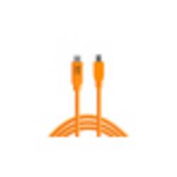 Tether Tools USB kabel USB 2.0 USB-C ® zástrčka, USB Micro-B zástrčka 4.60 m oranžová CUC2515-ORG
