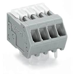 WAGO 218-515 pružinová svorkovnice 0.50 mm² Pólů 15 šedá 120 ks