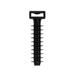 Weidmüller CBFP 43.5/10 BLACK úchytka 1859410000 Průměr kabelového svazku (rozsah) 20 mm (max) pro zástrčnou montáž do zdiva 100 ks