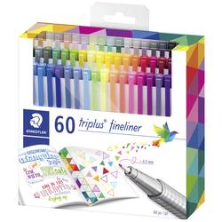 Staedtler triplus® fineliner 334 C60 popisovač 0.3 mm 60 ks