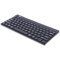 R-GO Tools Compact Break Bluetooth® klávesnice italská, QWERTY černá ergonomická