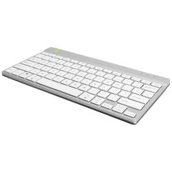 R-GO Tools Compact Break Bluetooth® klávesnice nizozemská, QWERTY bílá ergonomická