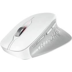 CHERRY MSW Stream Comfort optická myš, přenos bezdrátový, 6 tlačítko, 4000 dpi, bílá