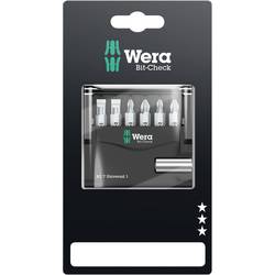Wera Mini-Check 05073406001 sada bitů, 7dílná, plochý, křížový PH, křížový PZ, 1/4 (6,3 mm)