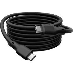 Digitus Kabel USB-C USB 3.2 Gen2 USB-C ® zástrčka 1.00 m černá (matná) Vynikající odolnost proti stárnutí, flexibilní provedení, flexibilní vnitřní vodič,