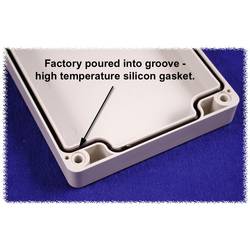 Hammond Electronics 1554BGASKET těsnění silikon, černá, 2 ks