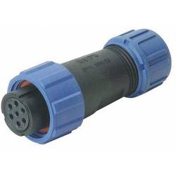 Weipu SP1310 / S 3 I kulatý faston zásuvka, rovná Počet kontaktů: 3 Série konektoru: SP13 1 ks