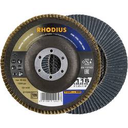 Rhodius 211330 RHODIUS vějířovitý brusný kotouč Průměr 115 mm Ø otvoru 22.23 mm nerezová ocel, ocel 1 ks