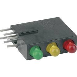 Mentor 1881.8720 LED modul 3násobný červená, žlutá, zelená (š x v x h) 5.08 x 15.24 x 12.5 mm