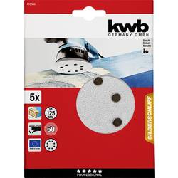 kwb 495906 brusný kotouč Průměr 125 mm Zrnitost=60 5 ks