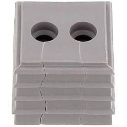 CONTA-CLIP KDS-DE 2X5-6 GR Těsnící prvek termoplastický elastomer , šedá, 10 ks