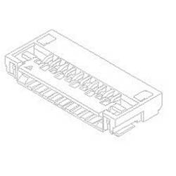 Molex Konektor FFC / FPC 51441-2293, 1 ks Tape on Full reel