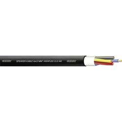 Cordial CLS 440 Black 100 reproduktorový kabel 4 x 4 mm² černá metrové zboží