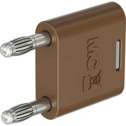Stäubli KS2-4N-19 spojovací konektor hnědá Ø pin: 4 mm Rozestup hrotů: 19 mm 1 ks