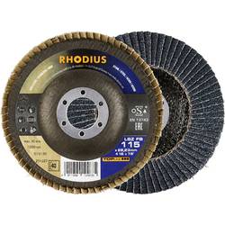 Rhodius 211327 RHODIUS vějířovitý brusný kotouč Průměr 115 mm Ø otvoru 22.23 mm nerezová ocel, ocel 1 ks
