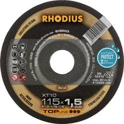 Rhodius RHODIUS 206164 řezný kotouč rovný 115 mm 1 ks nerezová ocel, ocel