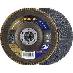 Rhodius 211333 RHODIUS vějířovitý brusný kotouč Průměr 125 mm Ø otvoru 22.23 mm nerezová ocel, ocel 1 ks