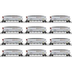 Märklin 45666 Hoper auta BNSF H0 12er-set US