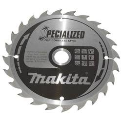 Makita SPECIALIZED B-32910 tvrdokovový pilový kotouč 165 x 20 x 1 mm Počet zubů (na palec): 24 1 ks