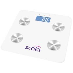 Scala SC 4280 váha s diagnostikou tělesných parametrů digitální Max. váživost=180 kg bílá