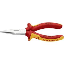 Knipex 25 06 160 VDE ploché jehlové kleště rovné chrom-vanadová elektrikářská ocel 160 mm