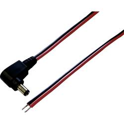 BKL Electronic 075148 nízkonapěťový připojovací kabel nízkonapěťová zástrčka - kabel s otevřenými konci 5.50 mm 2.10 mm 0.50 m 1 ks