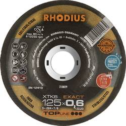 Rhodius XTK6 EXACT BOX 211302 řezný kotouč lomený 125 mm 10 ks nerezová ocel, ocel
