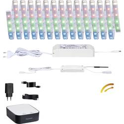 5179 smik Gateway + MaxLED500 RGBW Paulmann Home sada Smart Home System 40 W RGBW stříbrná
