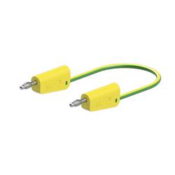 Stäubli LK-4N-F10 měřicí kabel 50 cm žlutá, zelená 1 ks