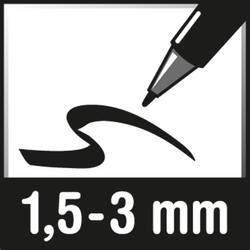 Edding 3000 4-3000004 permanentní popisovač zelená Vodotěsné: Ano