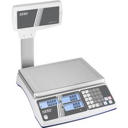 Kern RIB 10K-3HM stolní váha 15 kg, rozlišení 2 g, 5 g přes napájecí zdroj do zásuvky, vícebarevná