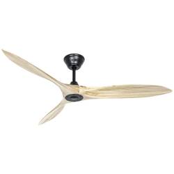 CasaFan ECO AIRSCREW 152 MS-NT stropní ventilátor 28 W (Ø x v) 1520 mm x 275 mm černá (matná) s dálkovým ovládáním, vhodný i pro zimní provoz