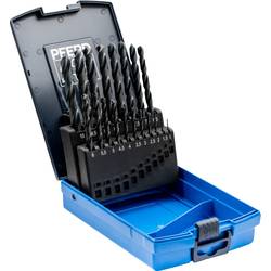 PFERD TOOLS 25203701 SET SPB DIN 338 HSSG N 1-10 STEEL 19 ocel sada spirálových vrtáku do kovu 19dílná 1 mm, 1.5 mm, 2 mm, 2.5 mm, 3 mm, 3.5 mm, 4 mm, 4.5 mm,