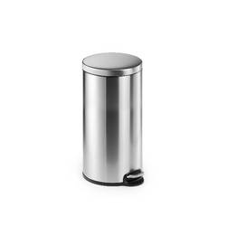 Durable 340323 340323 odpadkový koš 30 l (Ø x v) 290 mm x 655 mm nerezová ocel kovová stříbrná 1 ks