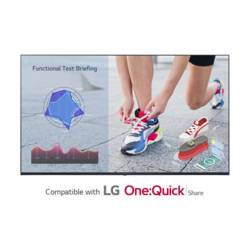 LG Electronics 55UL3J-M displej Digital Signage Energetická třída (EEK2021): G (A - G) 139.70 cm 55 palec 3840 x 2160 Pixel 16/7