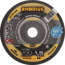Rhodius RHODIUS 205700 řezný kotouč rovný 150 mm 1 ks nerezová ocel, ocel