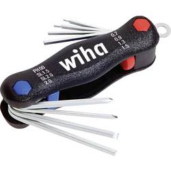 Wiha plochý, křížový PH, inbus sada klíčů 0.7 mm, 0.9 mm, 1.3 mm, 1.5 mm, 2 mm PH 00 8dílná
